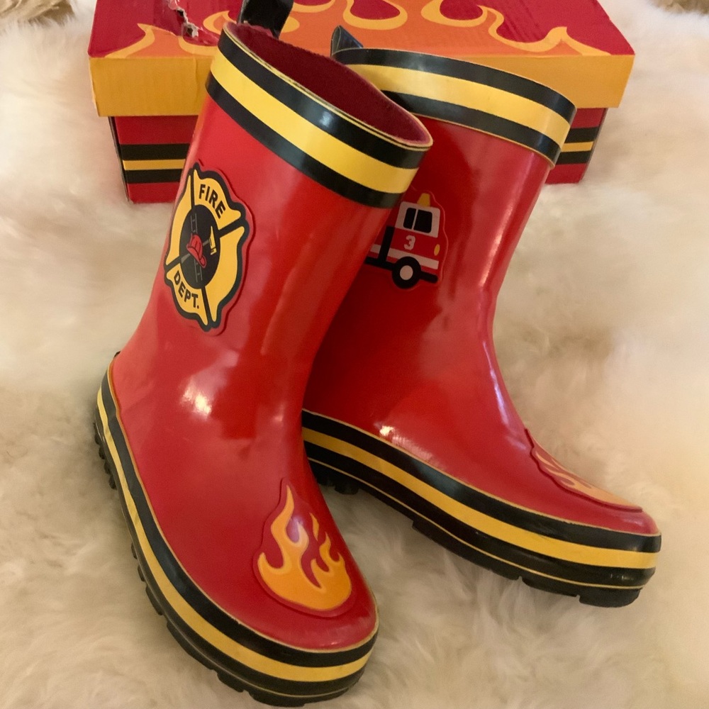 Fireman Rain Boots